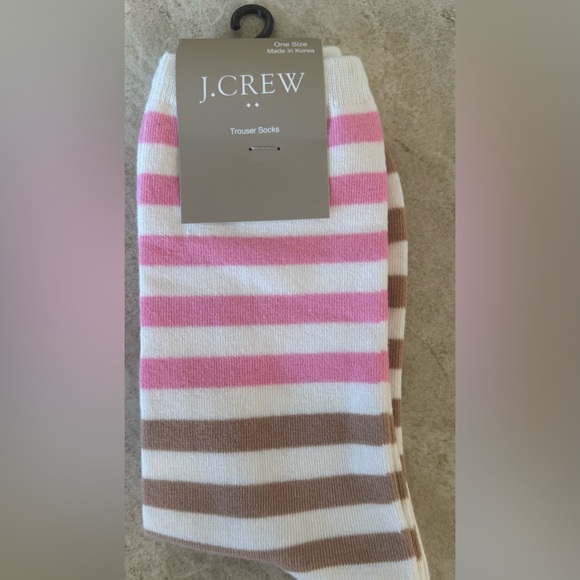 J. Crew Leopard Heart, Striped Trouser & Heart Trouser Socks - Picture 5 of 9